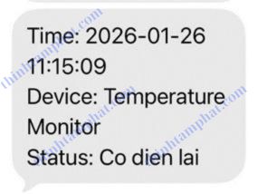 cảnh báo mất điện qua điện thoại